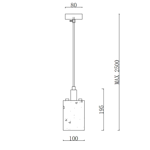 Подвесной светильник ROGERD SMALL black brass 189838-23