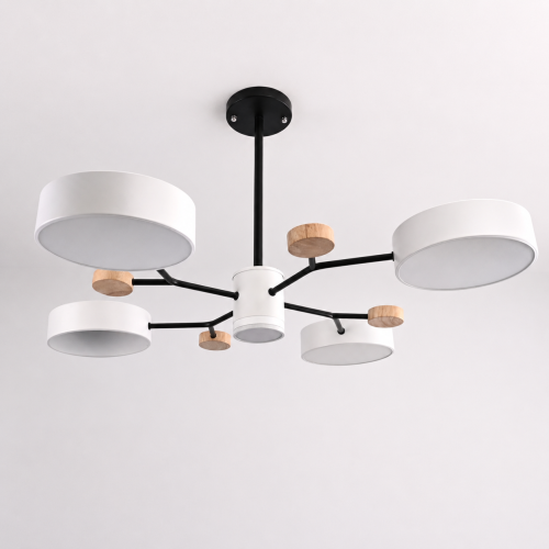 Люстра на штанге MEADE 5 lamps White 207858-26