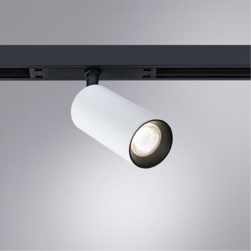 Магнитный трековый светильник Arte lamp A7260PL-1WH СВЕТИЛЬНИК ПОТОЛОЧНЫЙ OPTIMA 48В 8Вт 830Лм 4000К 90+ 36°