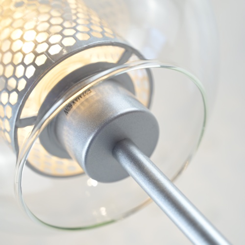 Настенный светильник CATCH WALL ball L55 steel 189444-26