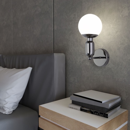 Настенный светильник Eurosvet 50251/1 черный жемчуг