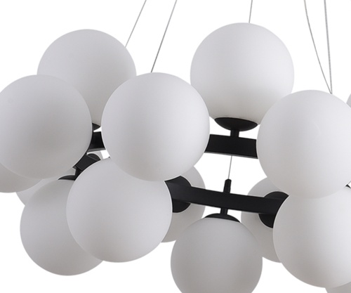 Люстра Kink Light Сида черный E14 20*10W 07508-20,19