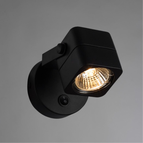 Arte lamp A1314AP-1BK СВЕТИЛЬНИК НАСТЕННЫЙ