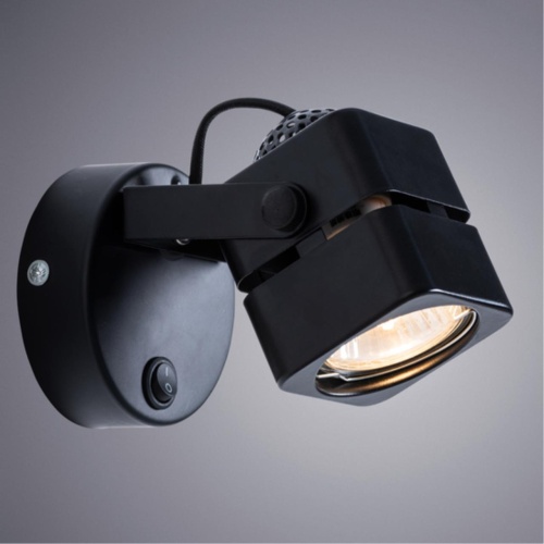 Arte lamp A1315AP-1BK СВЕТИЛЬНИК НАСТЕННЫЙ