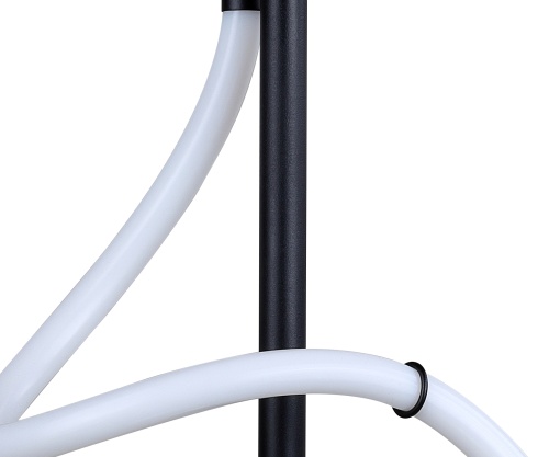 Подвес Kink Light Далия черный Led 24W 08040-1A,19(4000K)