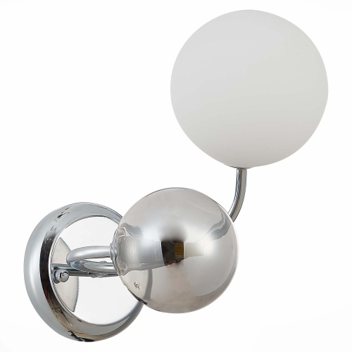 SLE220911-02 Светильник настенный Хром/Белый, Дымчатый G9 LED 2*5W FORMAE