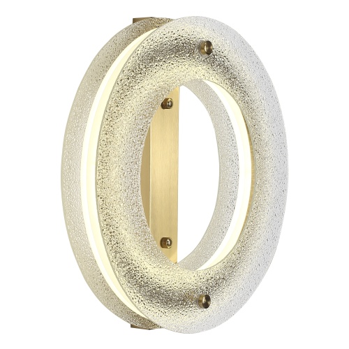 SL6245.202.01 Светильник потолочный ST-Luce золотистый/Прозрачный LED 1*30W 4000K ФЭГИ