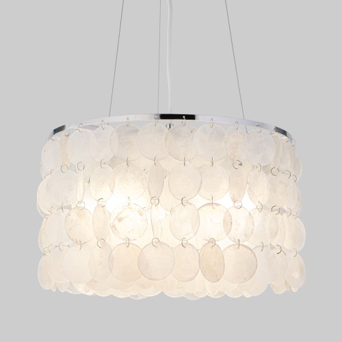 Подвесной светильник Eurosvet 60005/3 хром/перламутр