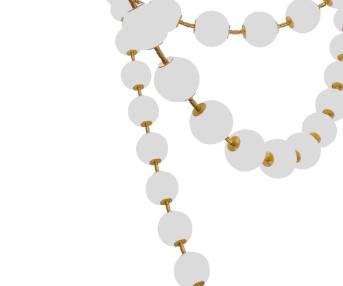 Подвес Kink Light Мони бронза Led 90W 07627-15L,20