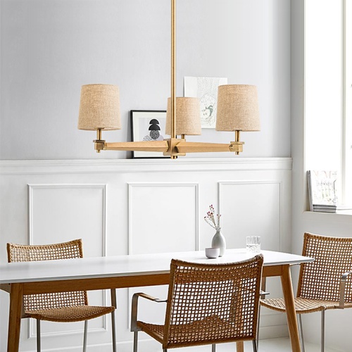 Люстра Jorgenson D70 Beige/Light Wood от Imperiumloft 203577-26