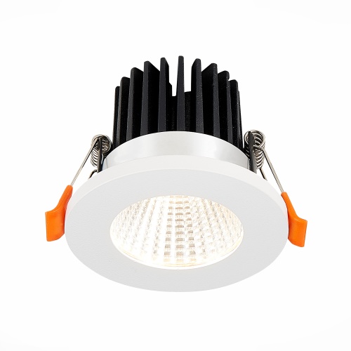 ST704.548.10 Св-к встр. Белый LED 1*10W 4000K 900Lm Ra&gt;90 38° IP20 D80xH60 170-240V Встраиваемые светильники