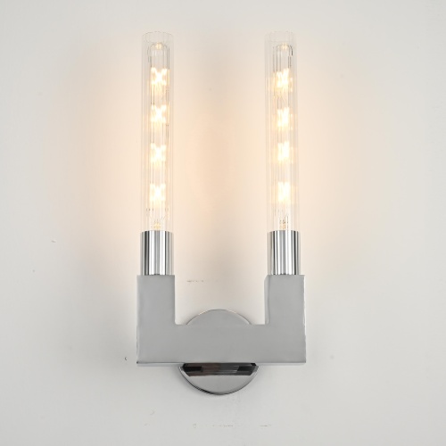 Бра Canelle Wall Lamp Double Sconces Chrome от Imperiumloft 147875-22