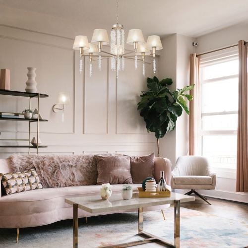  Eurosvet 60148/7/ подвесной светильник/ матовое золото