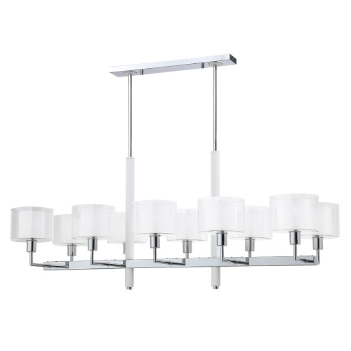 Люстры Crystal Lux MAESTRO SP-PL10 L1100 CHROME