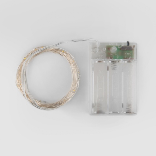 Гирлянда бытовая электрическая нить Eurosvet 400-006 белый