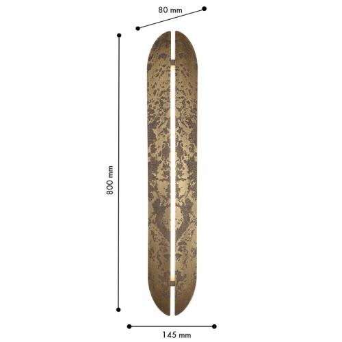 Бра Favourite 4728-1W, настенный светильник, D80xW145xH800, LEDx32W, 2400LM, 3000K, IP44, included