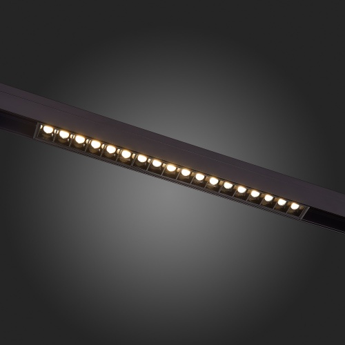 ST361.436.18 Магнитный трековый светильник Черный LED 1*18W 3000K 1 407Lm Ra&gt;90 36° IP20 L331xW22xH4 SKYLINE 48