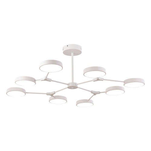 SLE6003-502-08 Светильник потолочный Белый/Белый LED 8*10W MONTA