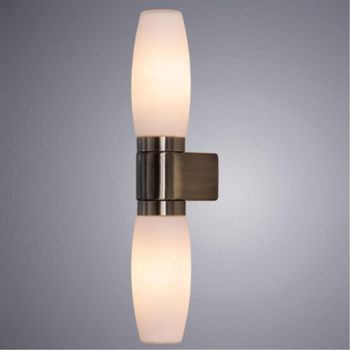 Подсветка для зеркал Arte lamp A1209AP-2AB СВЕТИЛЬНИК НАСТЕННЫЙ