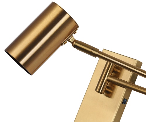 Бра Kink Light Хэлли бронза Gu10 1*5W 07657,20