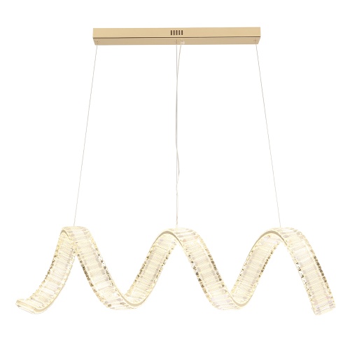 Люстра Crystal Lux MUSIKA SP100W LED L1200 GOLD