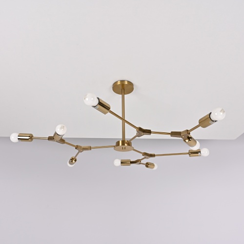 Люстра на штанге LATE D103 Gold 193584-26