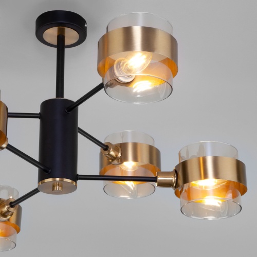 Потолочный светильник Eurosvet 70127/6 черный