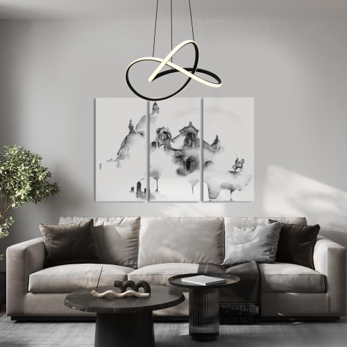 Светильник подвесной Eurosvet 90312/1 черный