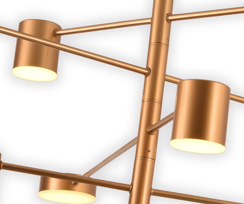 Люстра Kink Light Мекли мат.золото Led 56W 07650-8,33(3000K)