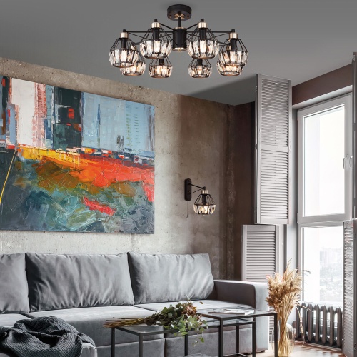 Настенный светильник Eurosvet 70075/1 черный