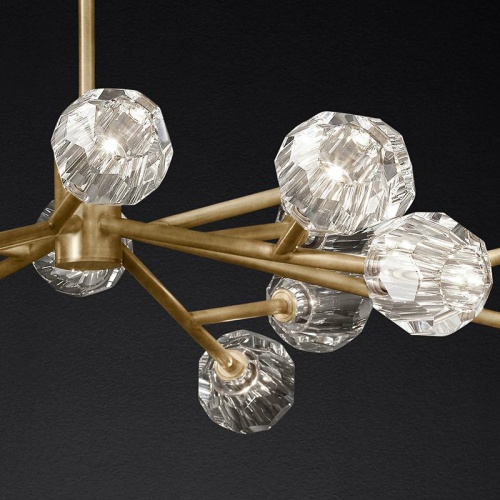 Люстра Boule De Cristal Round Chandelier 18 от Imperiumloft 84757-22