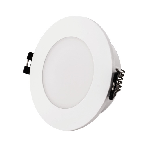 ST907.508.01_3 Светильник встраиваемый со сменным модулем ST-Luce белый/прозрачный LED 1*5.5W 4000K Встраиваемые светильники