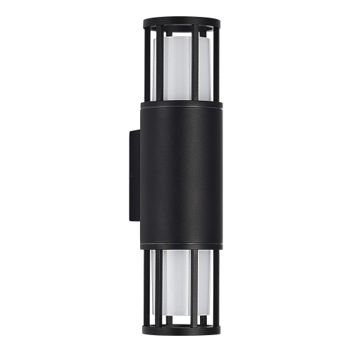 SL9017.401.02 Светильник уличный настенный ST-Luce черный/черный GU10 2*15W MESA