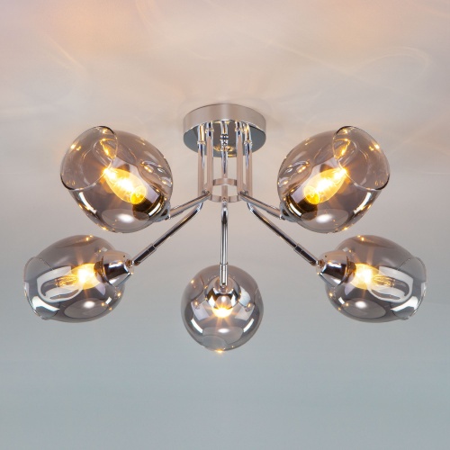 Потолочный светильник Eurosvet 30164/5 хром