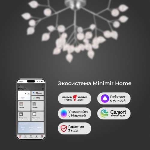 Потолочный светильник Smart Bogate's 548