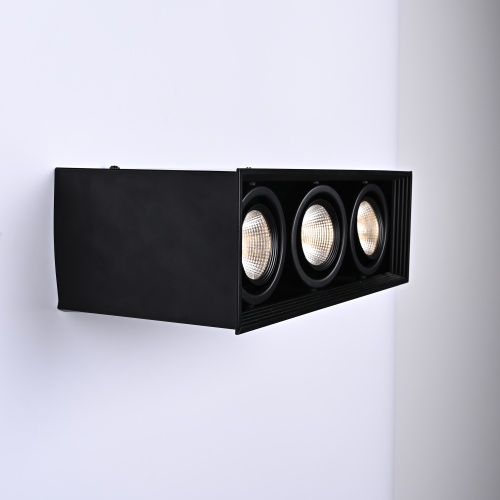 Встраиваемый светодиодный светильник LUMO L3 Black 4000 321915-23
