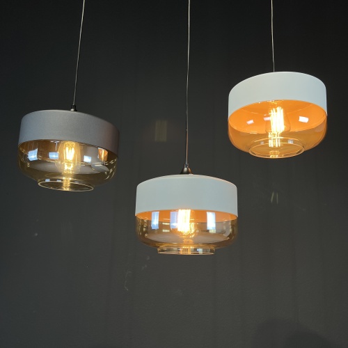 Подвесной Светильник Nord D D25 Gray/Amber от Imperiumloft 190503-26