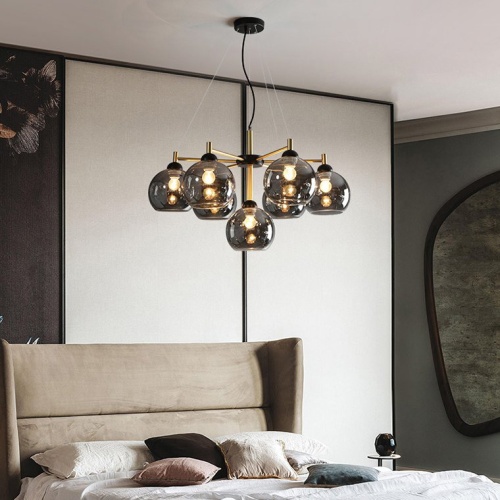 Подвесная люстра ETNA D57 Amber 344131-26