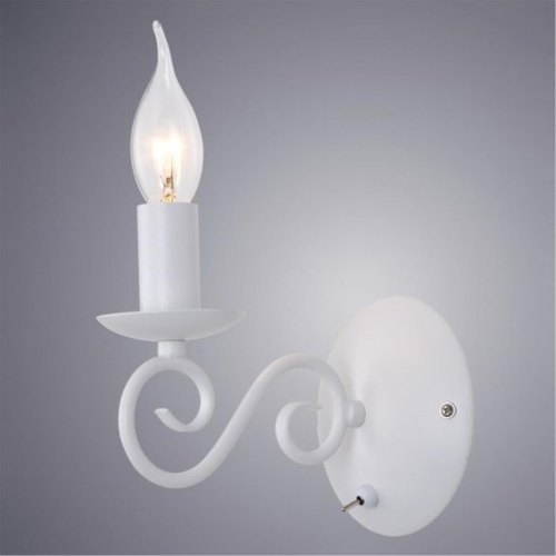 Бра Arte lamp A1129AP-1WH СВЕТИЛЬНИК НАСТЕННЫЙ