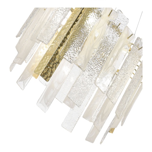 SL1636.203.06 Люстра подвесная ST-Luce Золотистый/Белый, Золотистый E14 6*40W СКОЛАРЕ