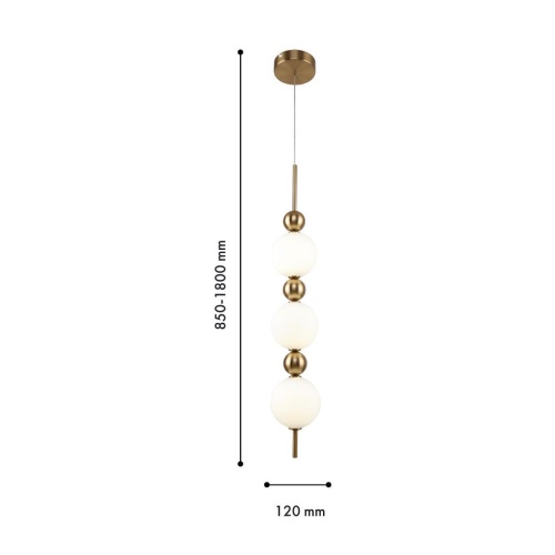 Подвес F-Promo 4088-3P, подвес, D120xH850/1800, 3xLEDx6W, 1350LM, 4000K, included