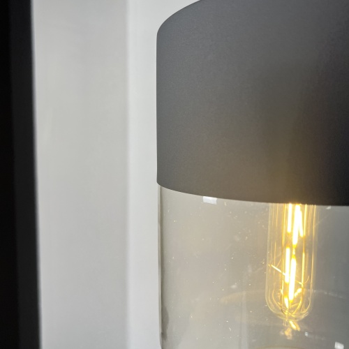 Подвесной светильник NORD A D18 Gray/Transparent 190485-26