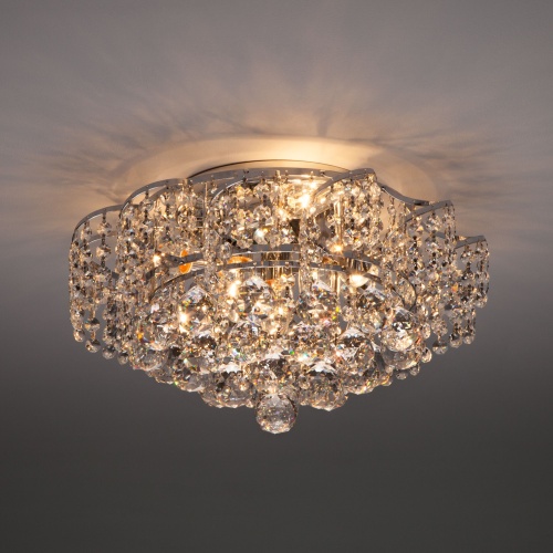 Потолочный светильник Eurosvet 16017/6 хром Strotskis