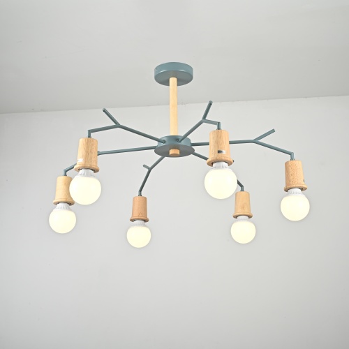 Потолочная люстра LES COLOR D80 Blue 220509-23