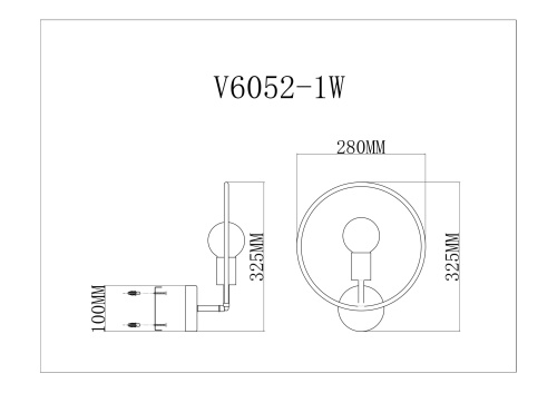 Настенный светильник Moderli V6052-1W Sachara
