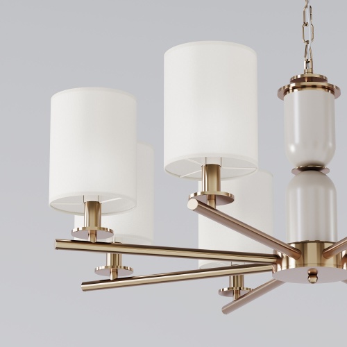 Потолочный светильник Eurosvet 60146/8 латунь Smart