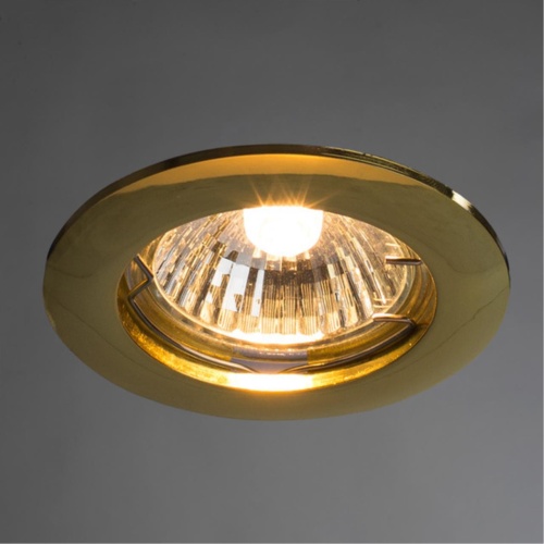 Точечный встраиваемый светильник Arte lamp A2103PL-1GO СВЕТИЛЬНИК ПОТОЛОЧНЫЙ