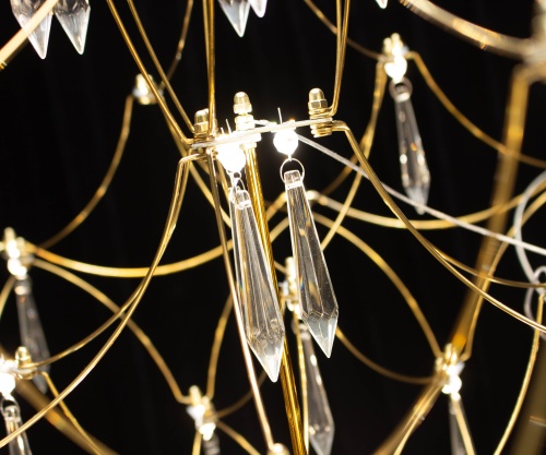 Люстра Kink Light димм. Галанта золото 07881-80,33(21)