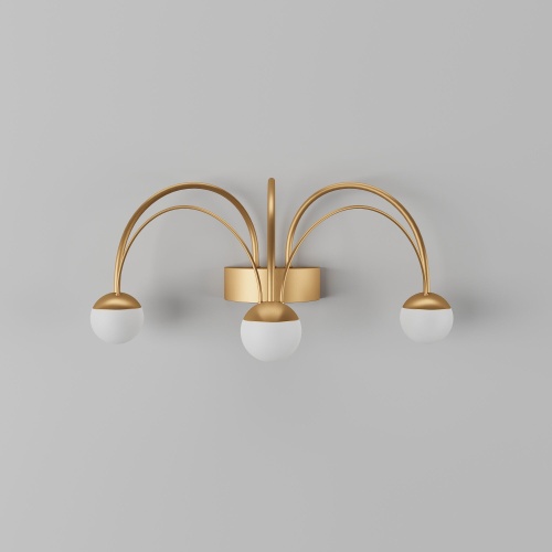 Настенный светильник Eurosvet 90031/3 золото