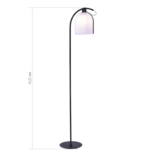 SL1302.405.01 Торшер ST-Luce Черный/Белый E27 LED 1*7W AIRE